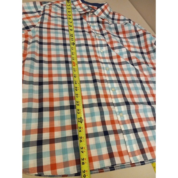 Van Heusen Striped Long Sleeve Slim Fit Button Down Shirt Size XXL 18-18 1/2 - Picture 12 of 16